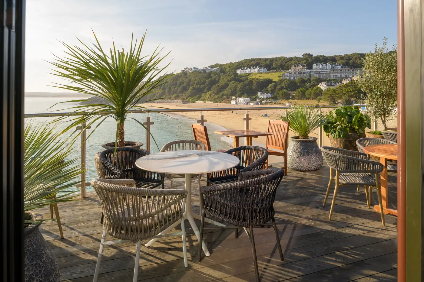 Hotel Bar, Pub, Restaurant, Pedn Olva, St Ives, Bifold Doors, Sea Views, Terrace