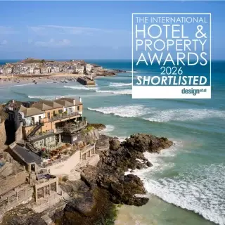 We are extremely excited and proud to announce that we have been SHORTLISTED for the @designetal Hotel & Property Awards 2026 - Global Hotel Under 50 Rooms for our refurbishment of the @pedn_olva in St Ives, Cornwall with @st_austell_brewery #stives #cornwall #hoteldesign #interiordesign #architecture #projectmanagement #kdpa #pubdesign #restaurantdesign #design #hotel&propertyawards2026