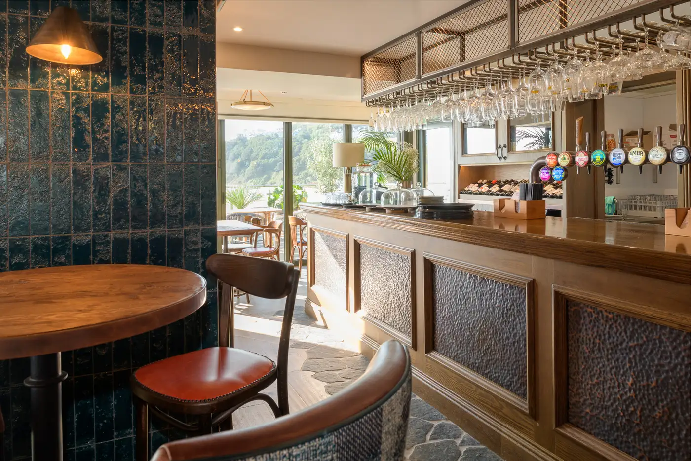 Hotel Bar, Pub, Restaurant, Pedn Olva, St Ives, Mining History