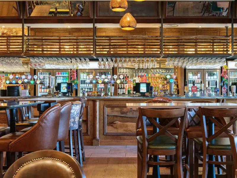 pub design, new pub, the round coppice, whiteley, modern pub, hospitality design, bar design, restaurant design